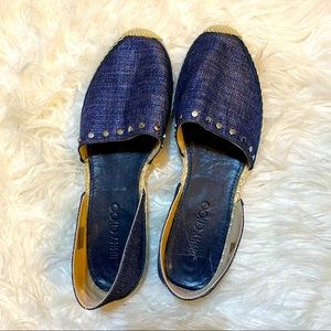 Jimmy Choo espadrilles size 38.5, like new!